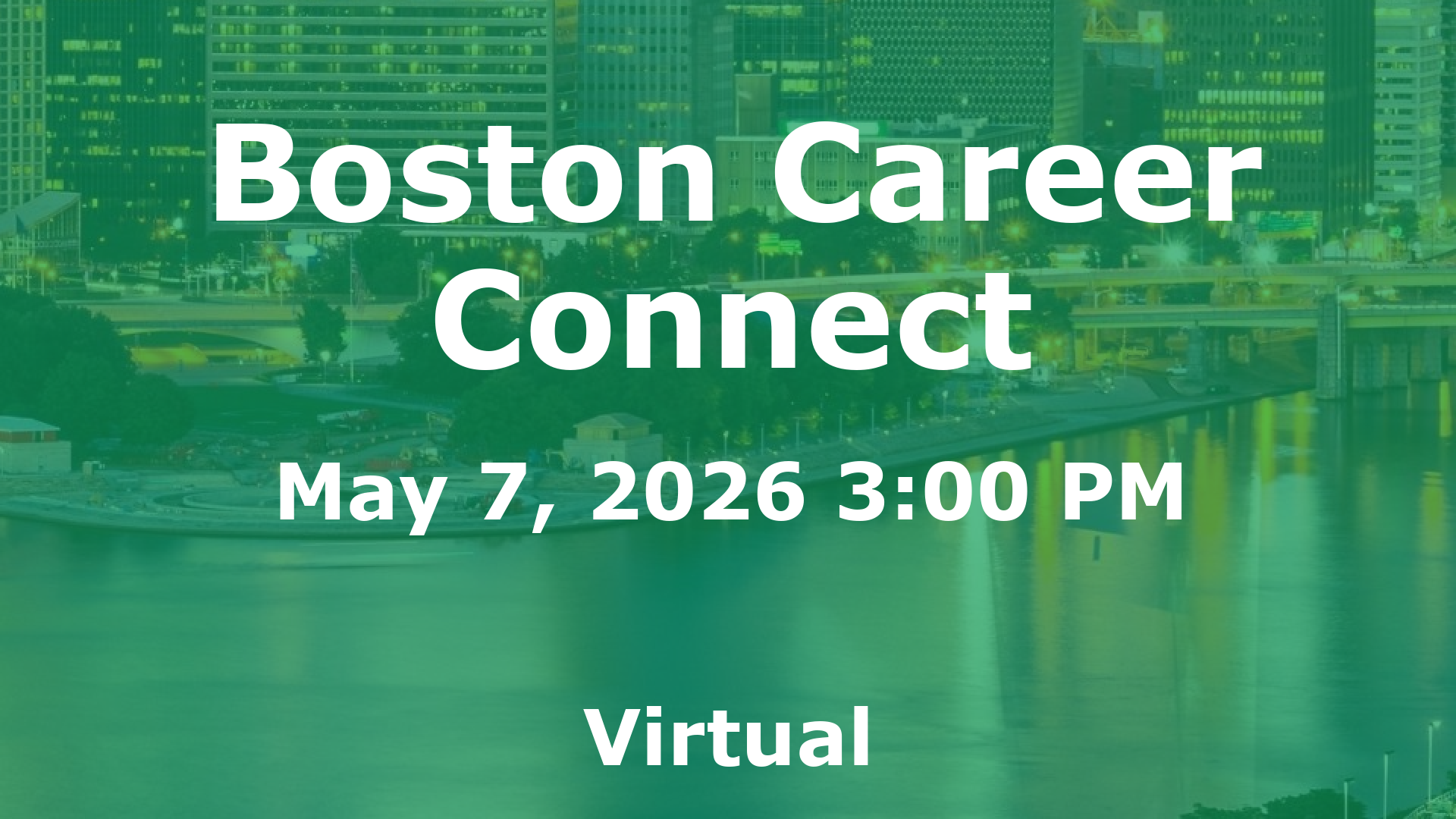 Boston Career Connect event image